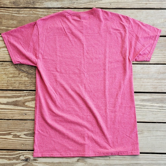 Despicable Me Minion "No Coffee No Workee" T-Shirt Stonewash Red Medium - Picture 2 of 4